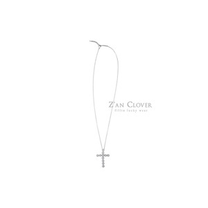 ZAN CLOVER［取寄］silver ball cross necklace 26winter