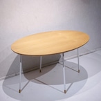 Bello Select ダイニングテーブル カフェテーブル 楕円テーブル オーバル テーブル 木製 デスク 食卓 北欧 ナチュラル モダン