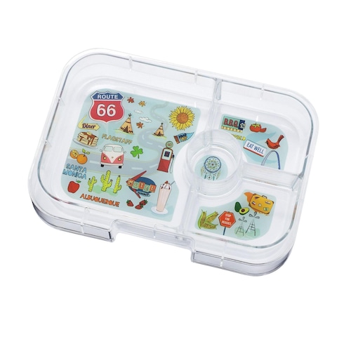 Yumbox Panino Tray Insert - ROUTE 66 -  (小分け4)