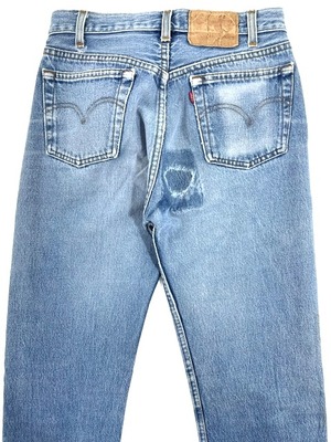 M-228 リーバイス Levis501レギュラー古着 1980年代 米国製刻印653   W 72cm(ぐるり） 股下 88cm