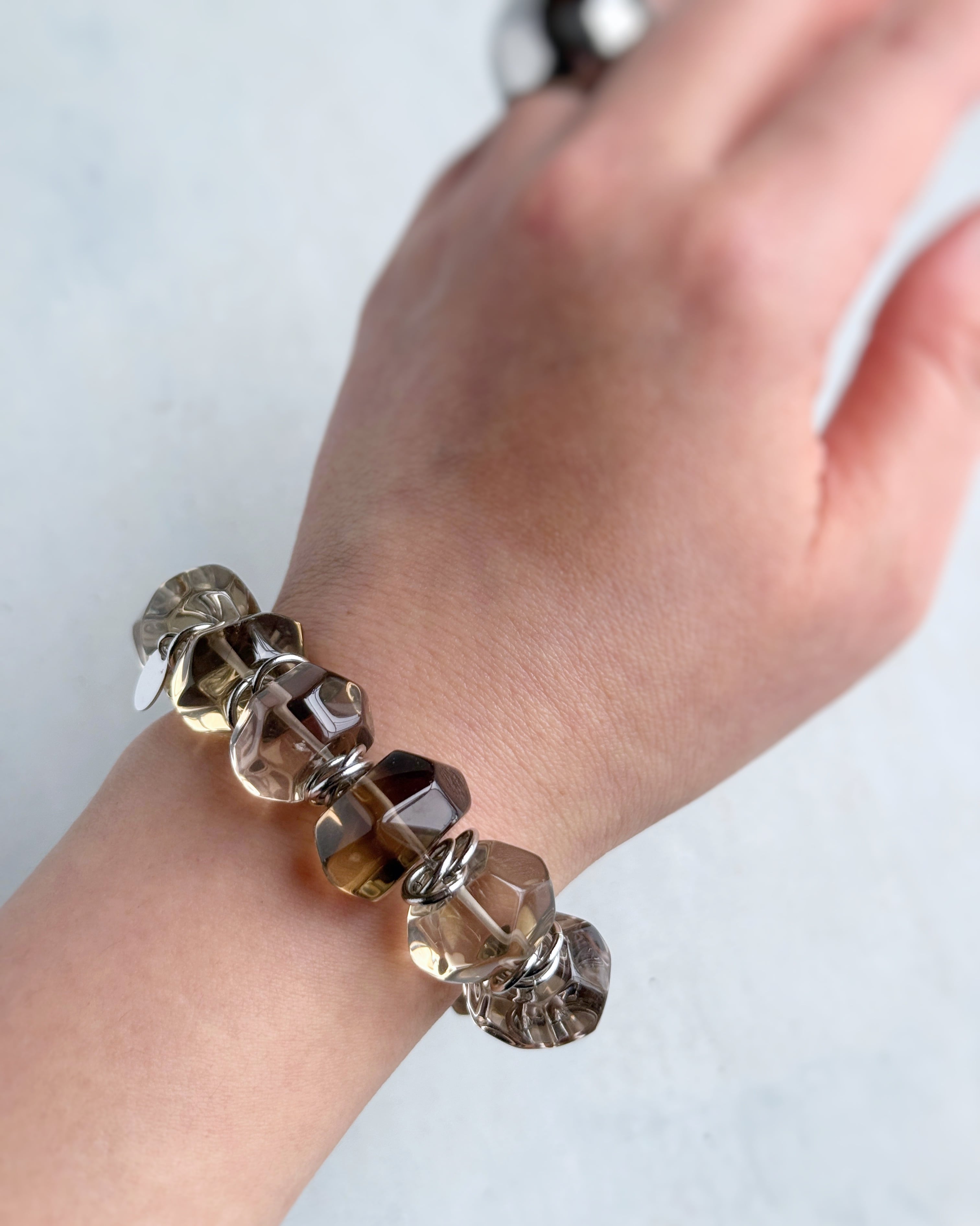 tumble bracelet(スモーキークォーツ)