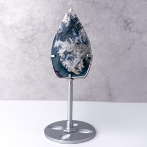 フェザーフローライト フレイム 専用台座つき ＊ Feather Fluorite ＊ 天然石