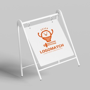 元気いっぱい！お茶碗くんのロゴ