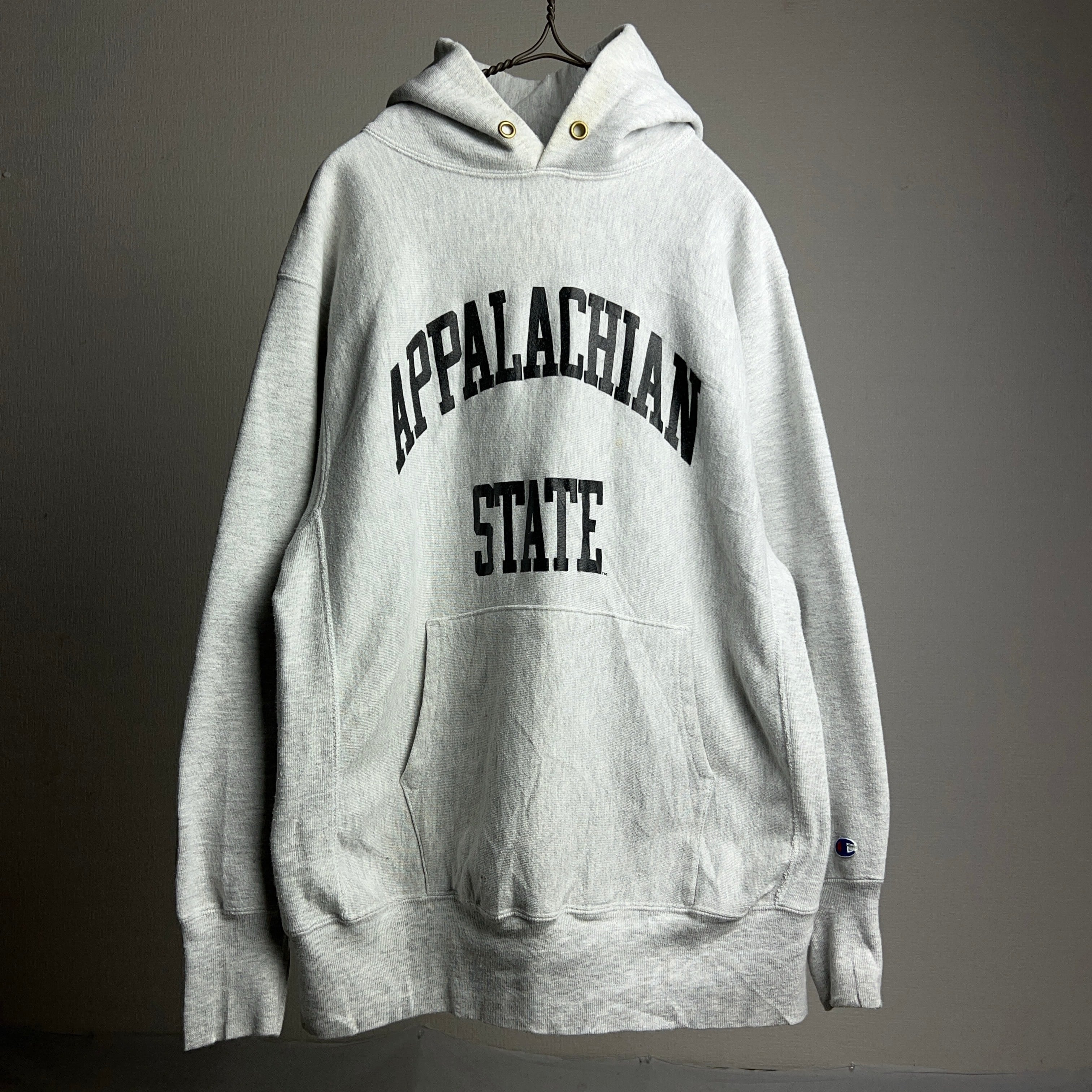 90's Champion Reverse Weave Hoodie USA製 SIZE XL 90年代 チャンピオン リバースウィーブ パーカー  アメリカ製 カレッジプリント【1000A1082】【送料無料】