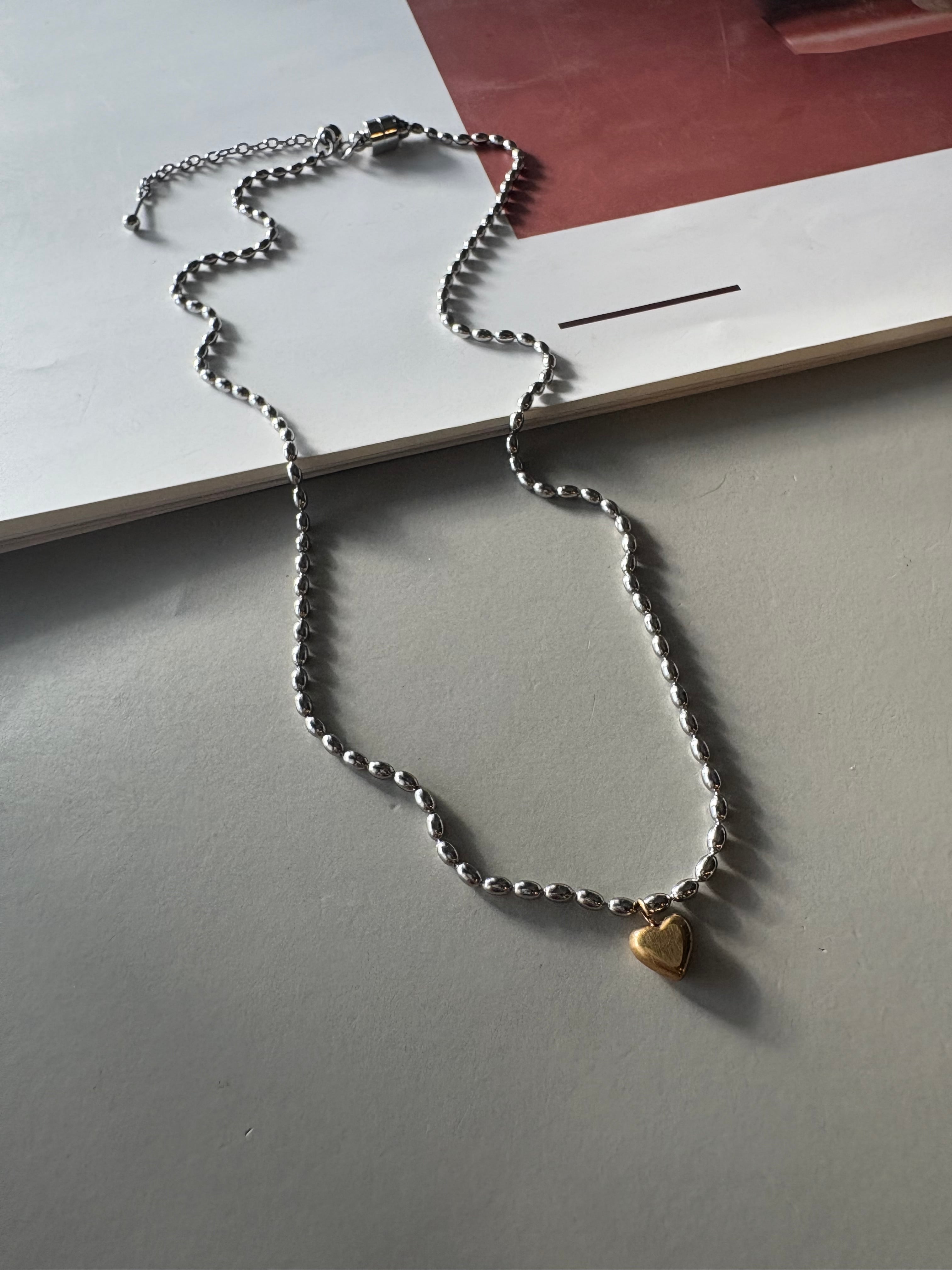 MSAハートチャームネックレス | joie