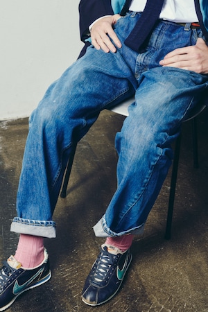 【濃紺】50s FOREMOST special vintage denim made in USA 実寸W36 50年代 オリジナル 片耳 シングルステッチ ヴィンテージ デニム