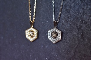 ブラウンダイヤモンド ネックレス  0.17ct / PT900