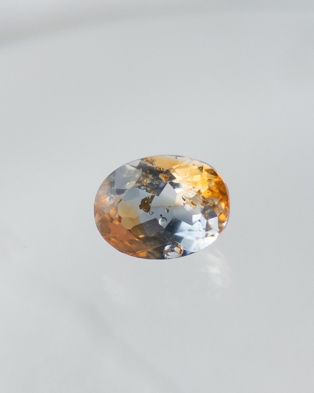 オーバル 8×6mm #240【硝子の宝石】箔入