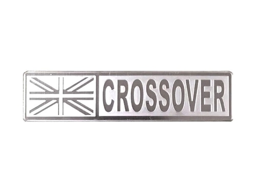 MINI ユニオンプラス クロスオーバー シルバークリア― / Sサイズ / CROSSOVER エンブレム