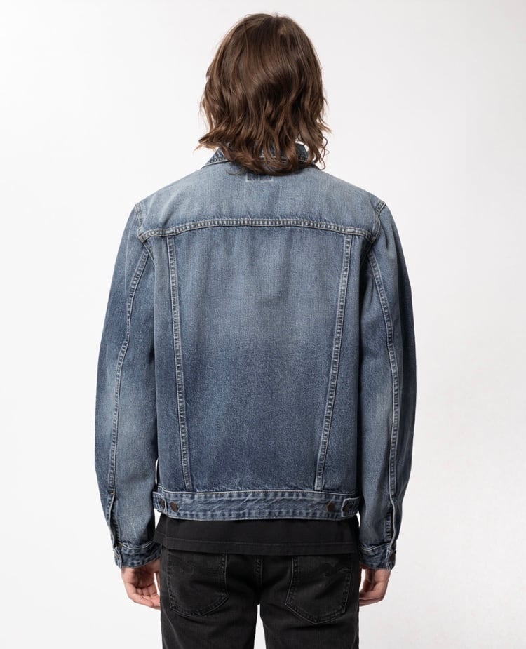 Nudie jeans ヌーディージーンズ Bobby Blue Tribe Denim G-jkt | An
