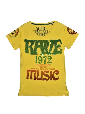 DoReMi Unique Series – Lime Spark Graphic Tee