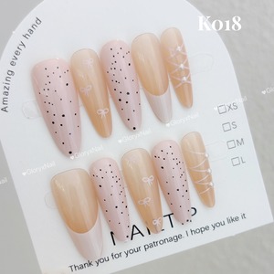 K018 ネイルチップ サイズXS/S/M