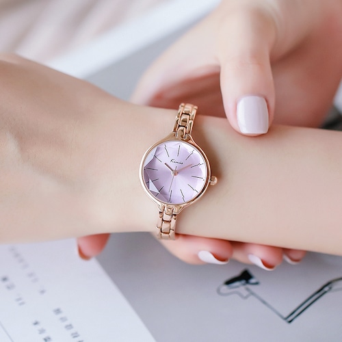 Kimio AF-6265(Pink) 腕時計　レディース