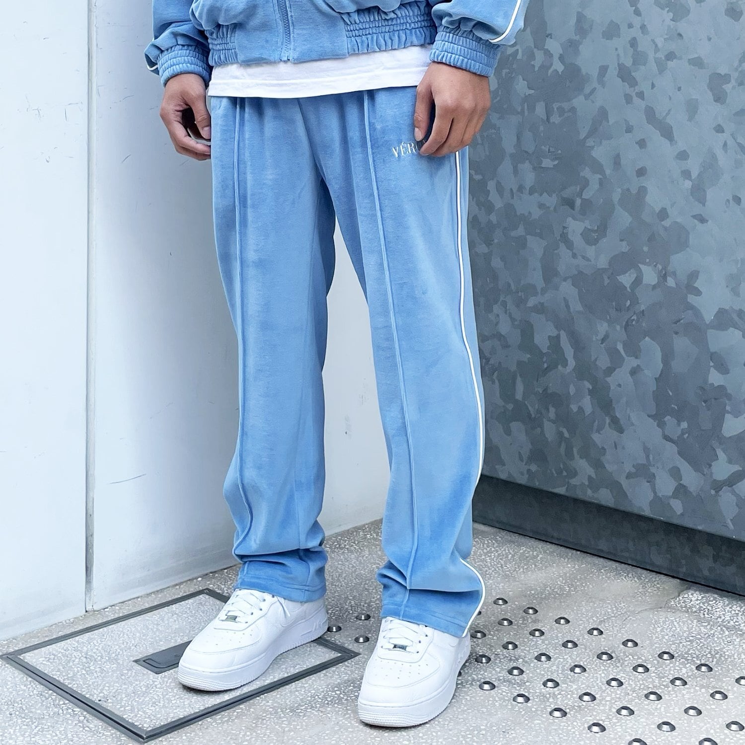VÉRONICA / VELVET TRACK PANTS | HOLICK
