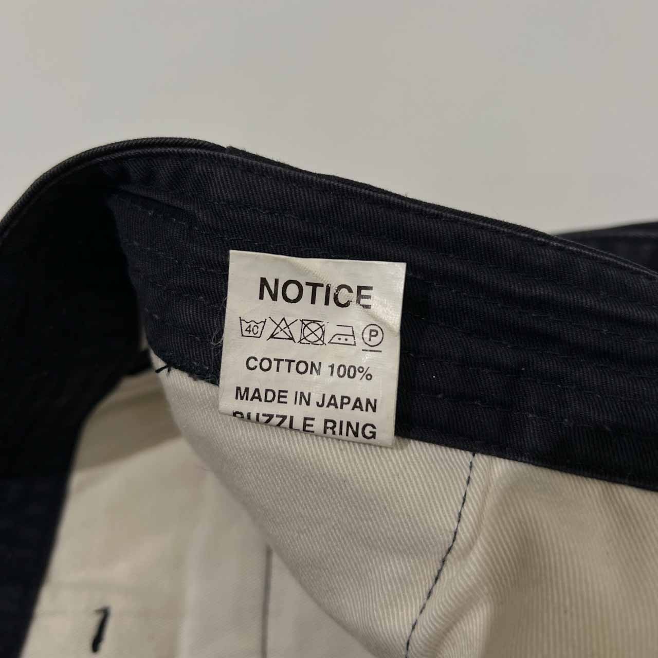 SASSAFRAS ササフラス テーパード チノパン パンツ M /メンズ/ネイビー