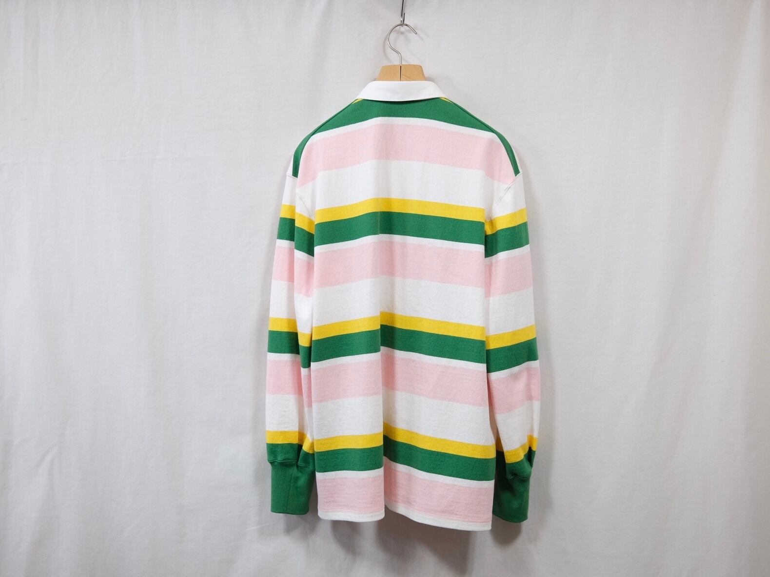 トップス DIGAWEL RUGBY SHIRT (CAMEL) 2 Rugby Stripe Polo Shirt – DIGAWEL ONLINE STORE