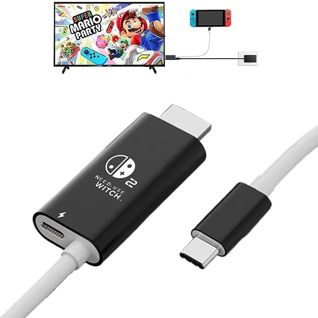 2026新登場 Switch 2「21.2.0」にも対応】 Switch2 用 HDMI テレビ出力