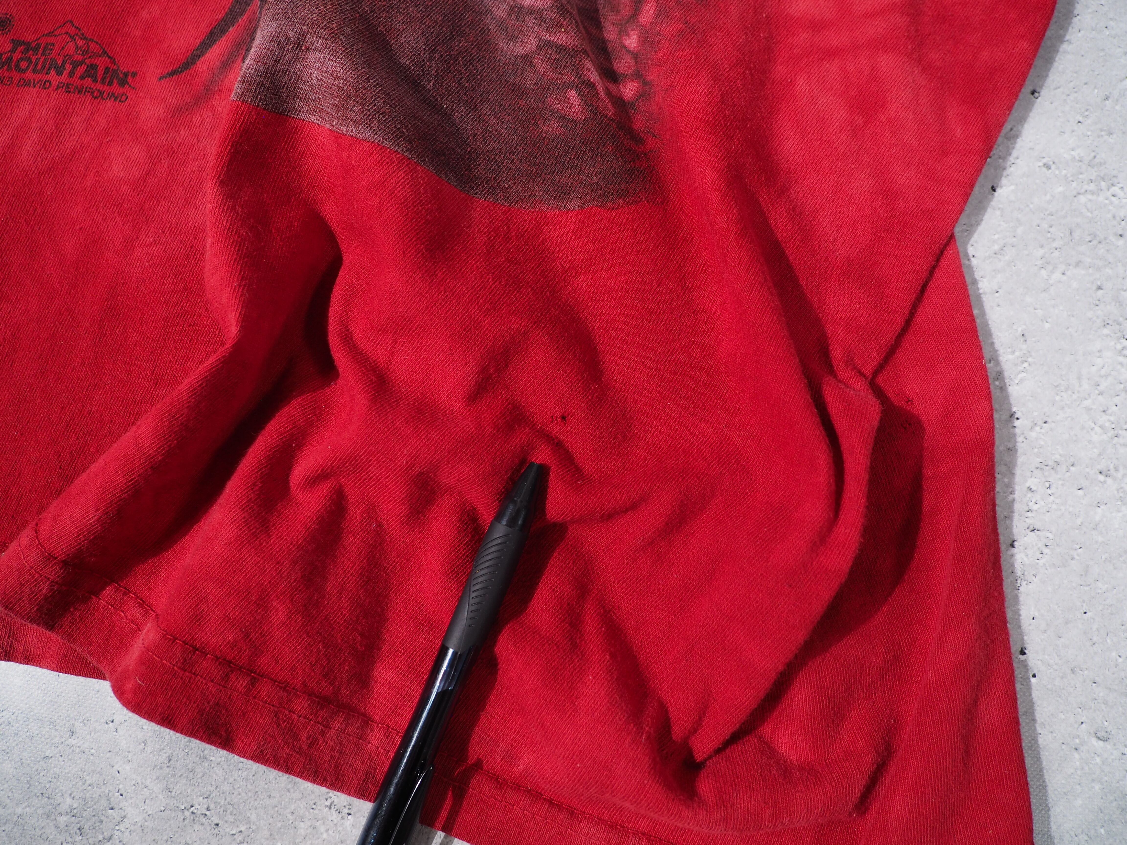 憤怒 - Huge viper printed Yarn-dyed loose Tee