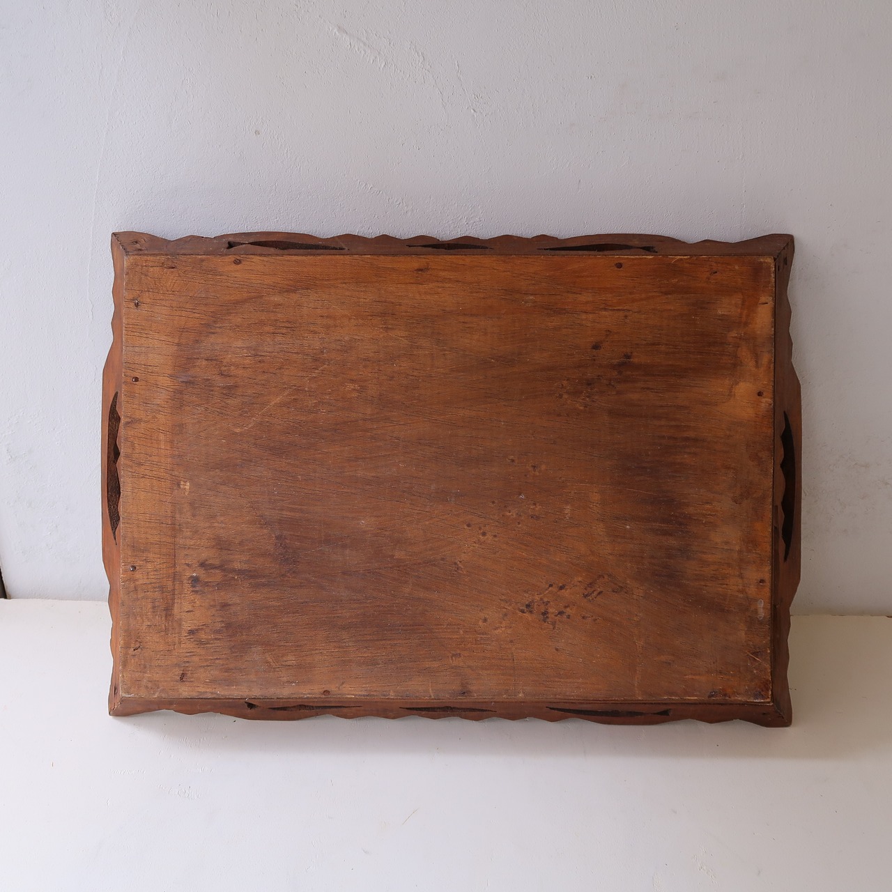 フラワータイルのトレイ