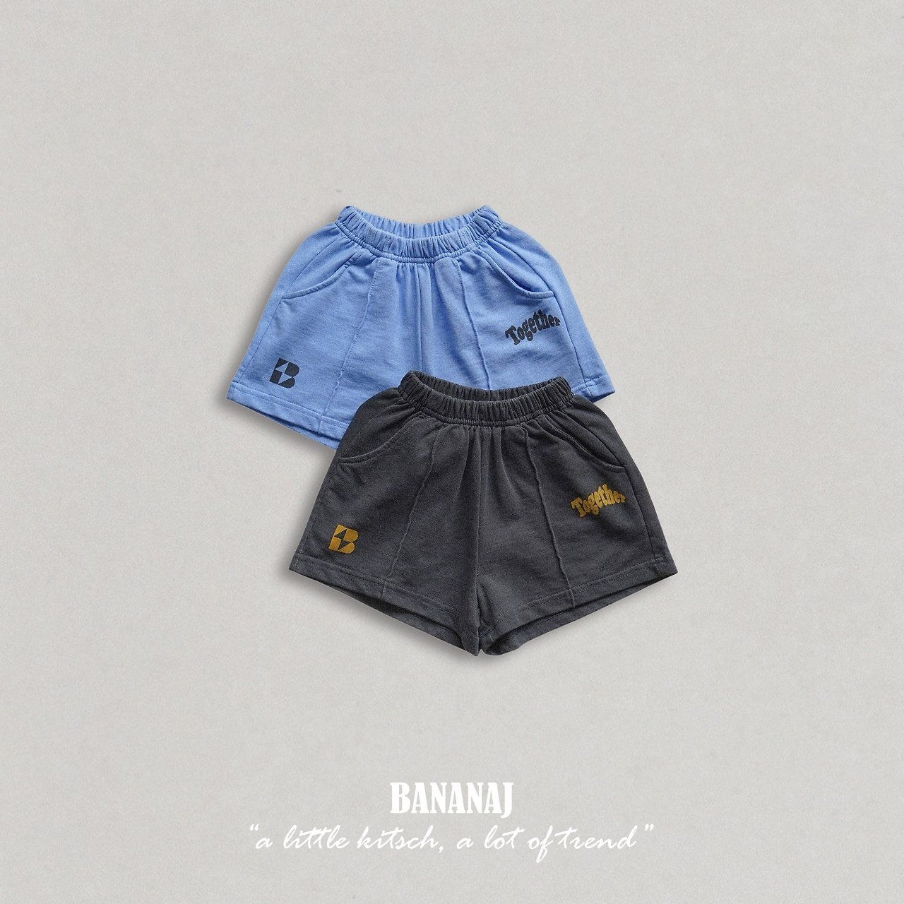 [BananaJ] Pig Together Pants / [바나나제이] 피그투게더팬츠