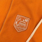 Karl Helmut カールヘルム ワッペン ジップアップ トラックジャケット M/オレンジ