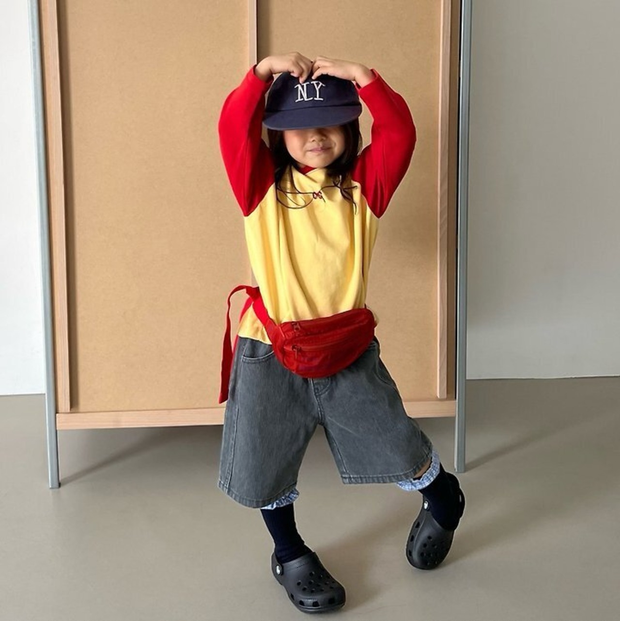 韓国子供服 / 26Autumn / cantuccistudio / スマチ5分デニム / 秋服 *S~JS*