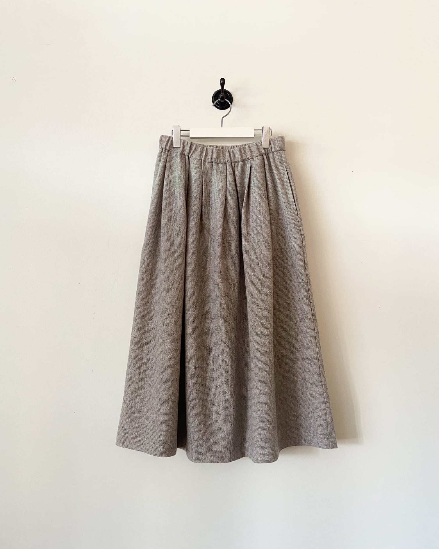 evam eva ウールスカート　wool skirt