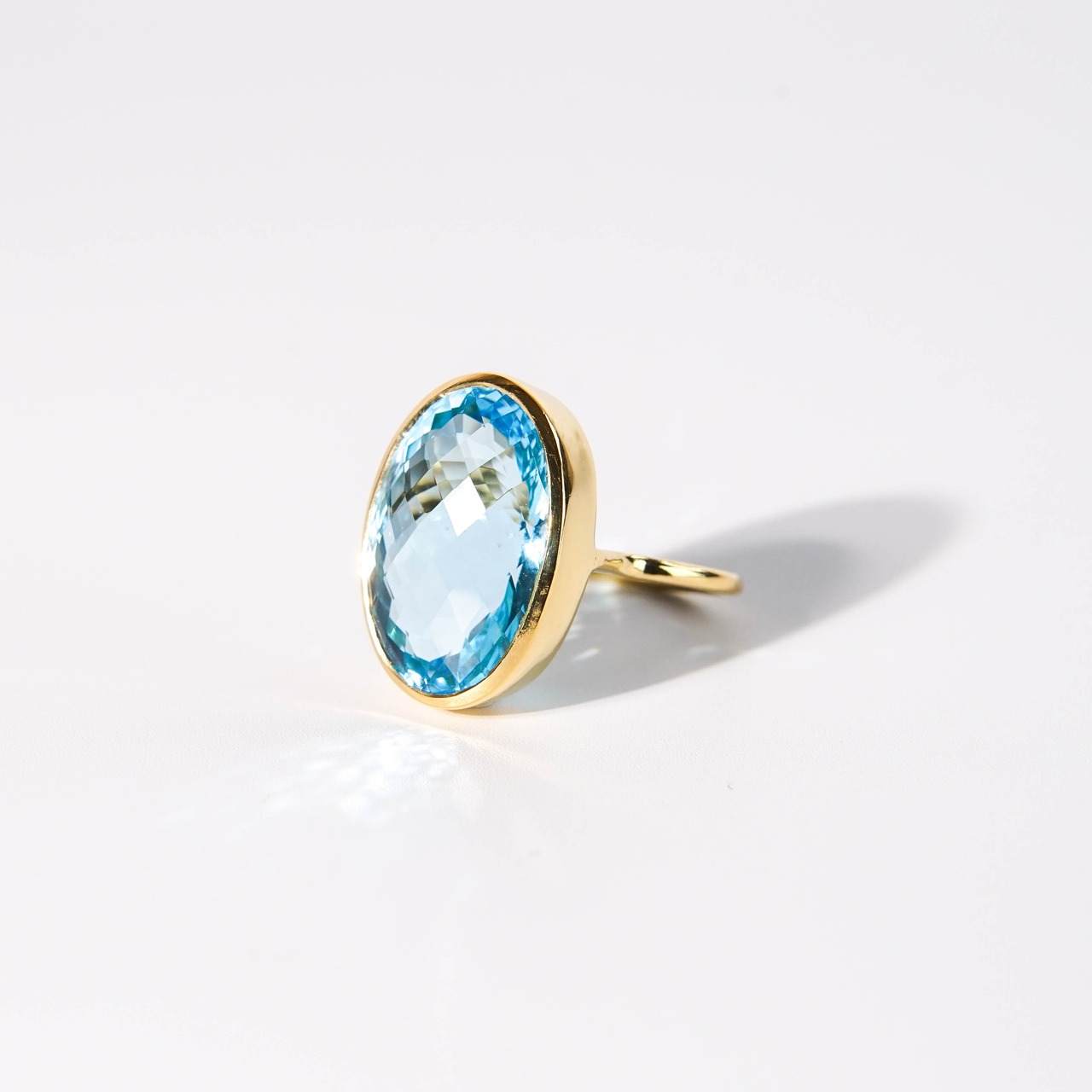 【13号】ブルートパーズ リング（グラン）