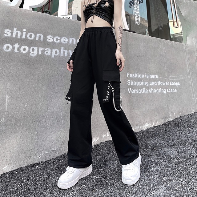 サマールーズカジュアルパンツ スタイルオーバーオール レディースハイウェストウェストワイドレッグ ストリート かわいい 夏物 ワイドパンツ ケッペル82597848269