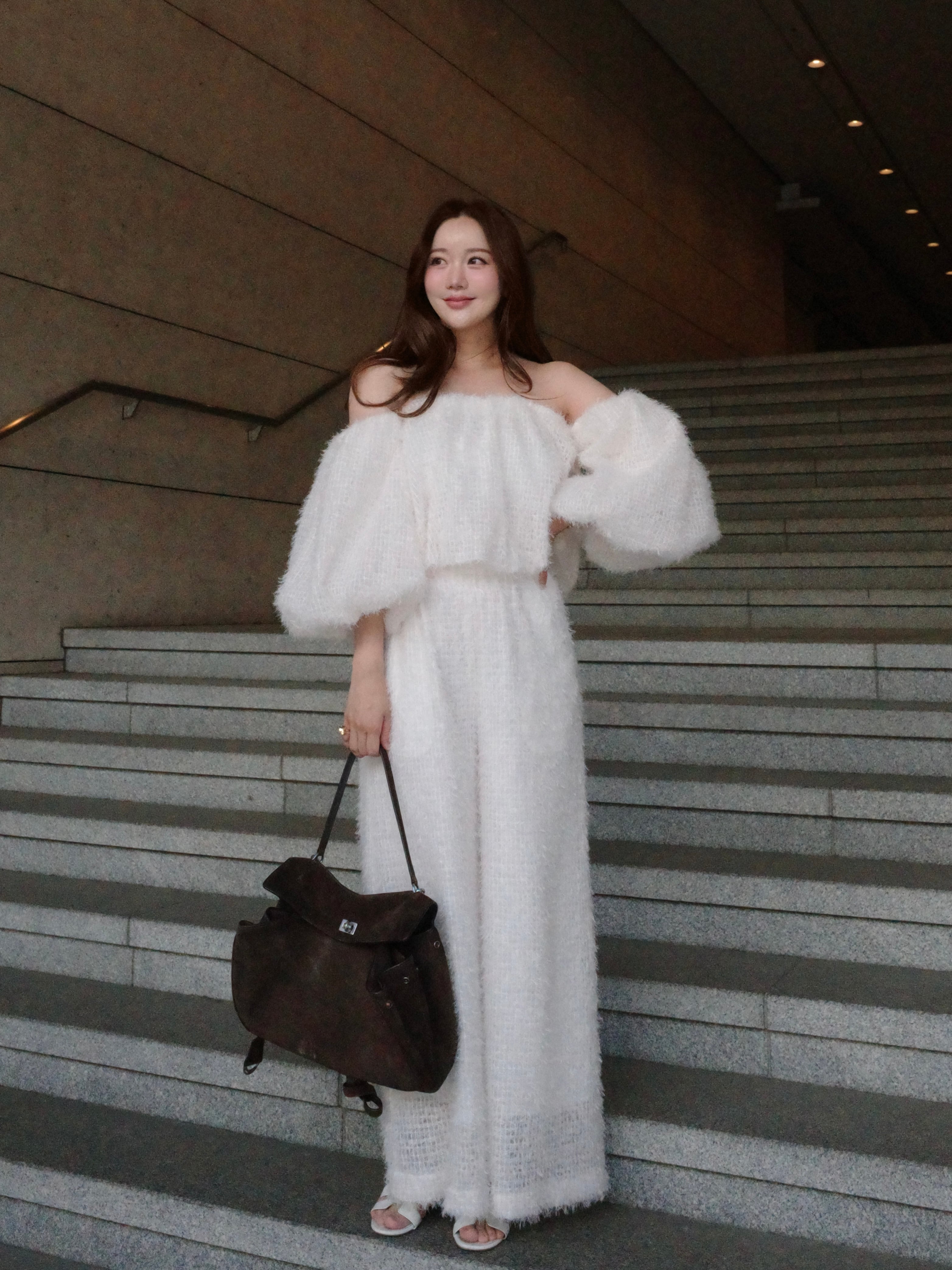 トップス HYEON luna tops / white luna tops / white 6/18 21:00～再販(即納) | HYEON