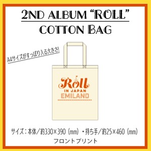 【バッグ】=ROLL オリジナルトートバッグ=