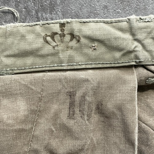 30-40s スウェーデン軍 実物 metis M39 ベイカーパンツ w34 詳細写真2