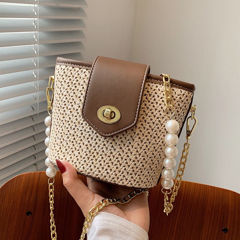 サマーパールチェーン 夏物 真珠 メッセンジャーバッグ Tiancai_Wing_Bag64540058809