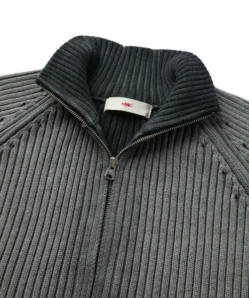 ☆BOYNEXTDOOR ジェヒョン 着用！！【MMIC】MUSK ZIP-UP KNIT (BLACK