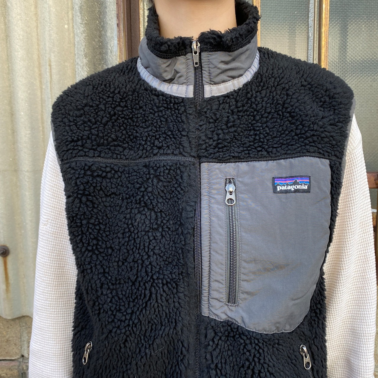 13年製 Patagonia パタゴニア クラシック レトロX フリースベスト 