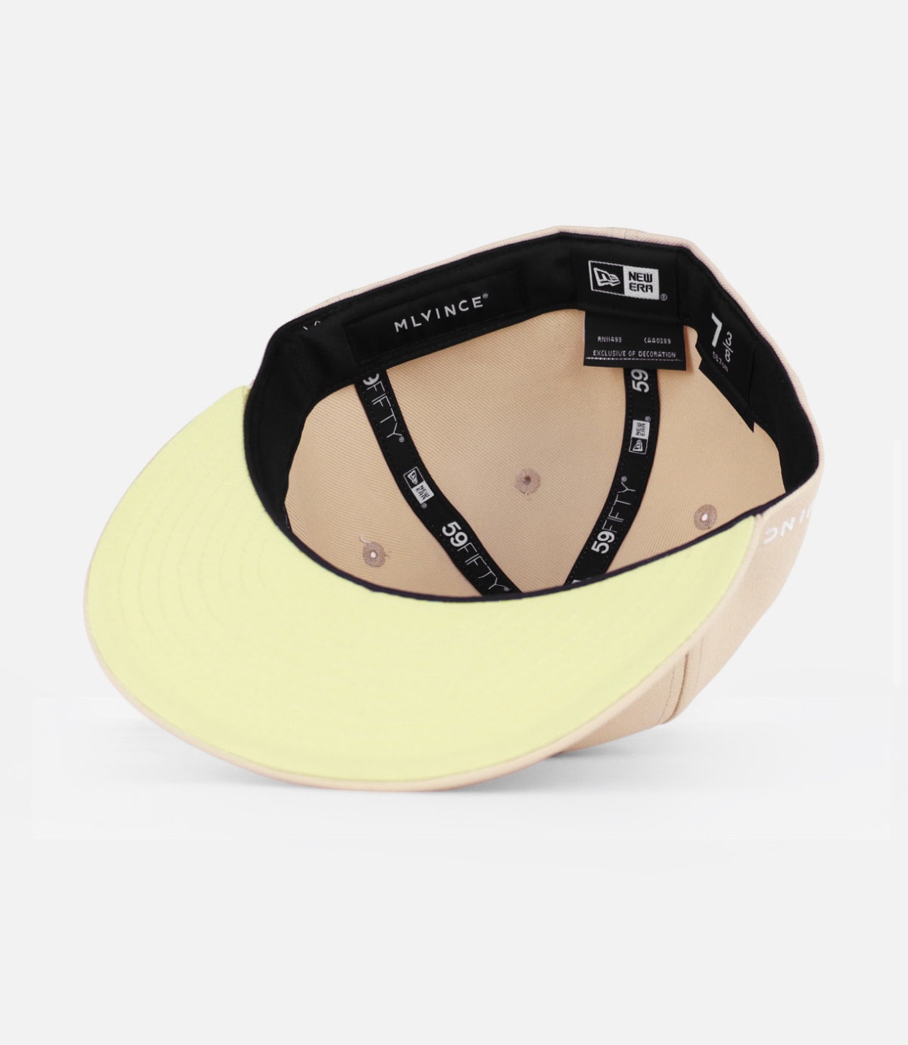 MLVINCE / NEW ERA® 59FIFTY authentic logo cap beige pink