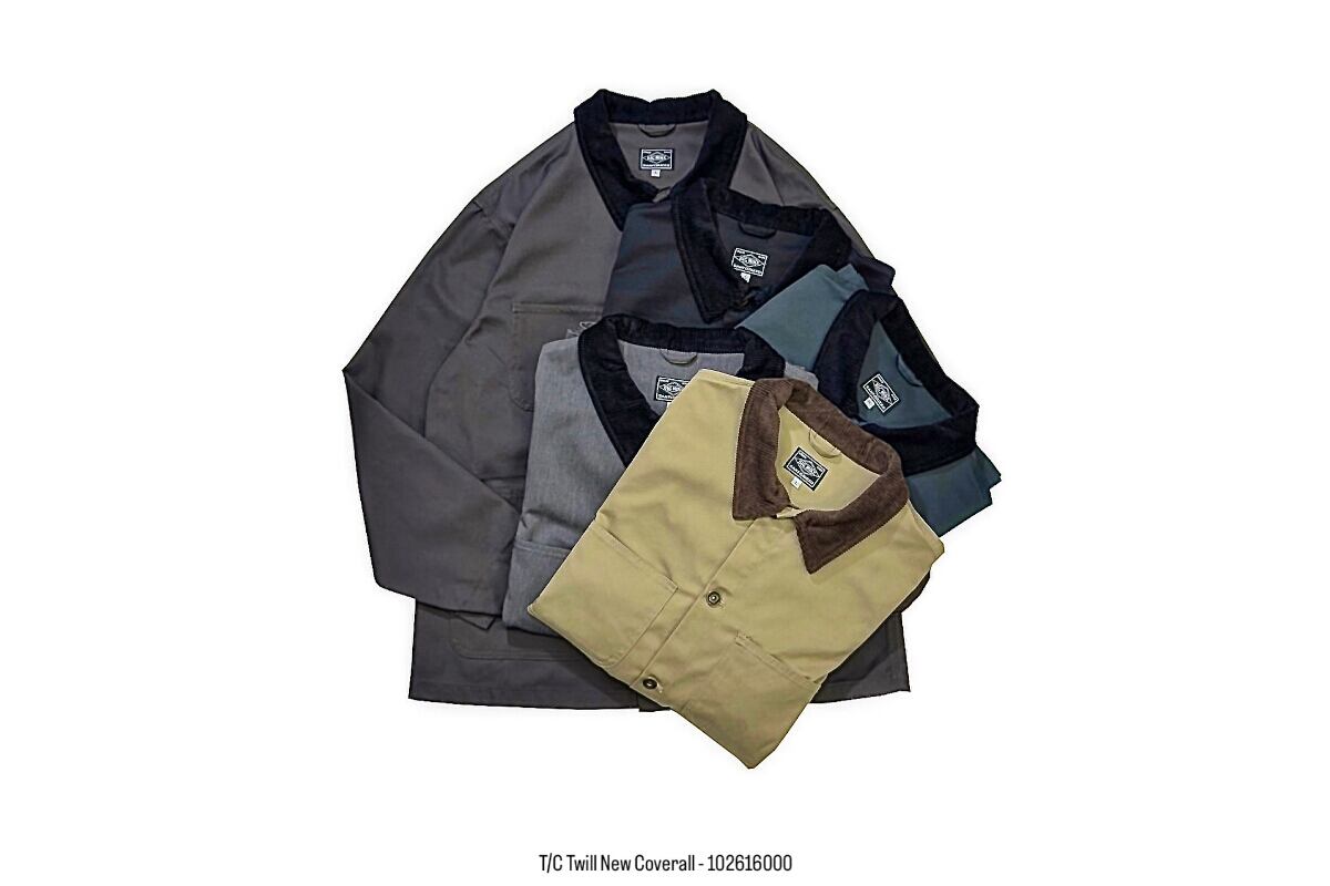 T/C Twill New Coverall - 102616000 | 【BIG MIKE / ビッグマイク