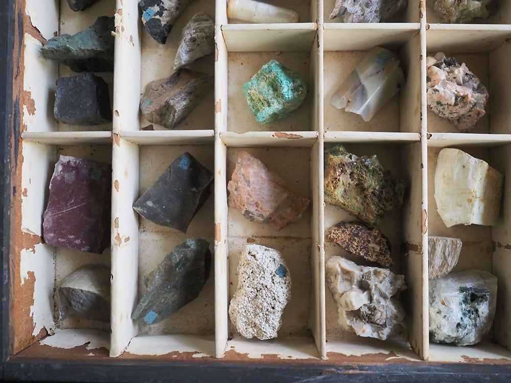 激レア　鉱物　標本　インテリア　アンティーク　ヴィンテージ　美術　コレクター 鉱物標本 | antique Salon