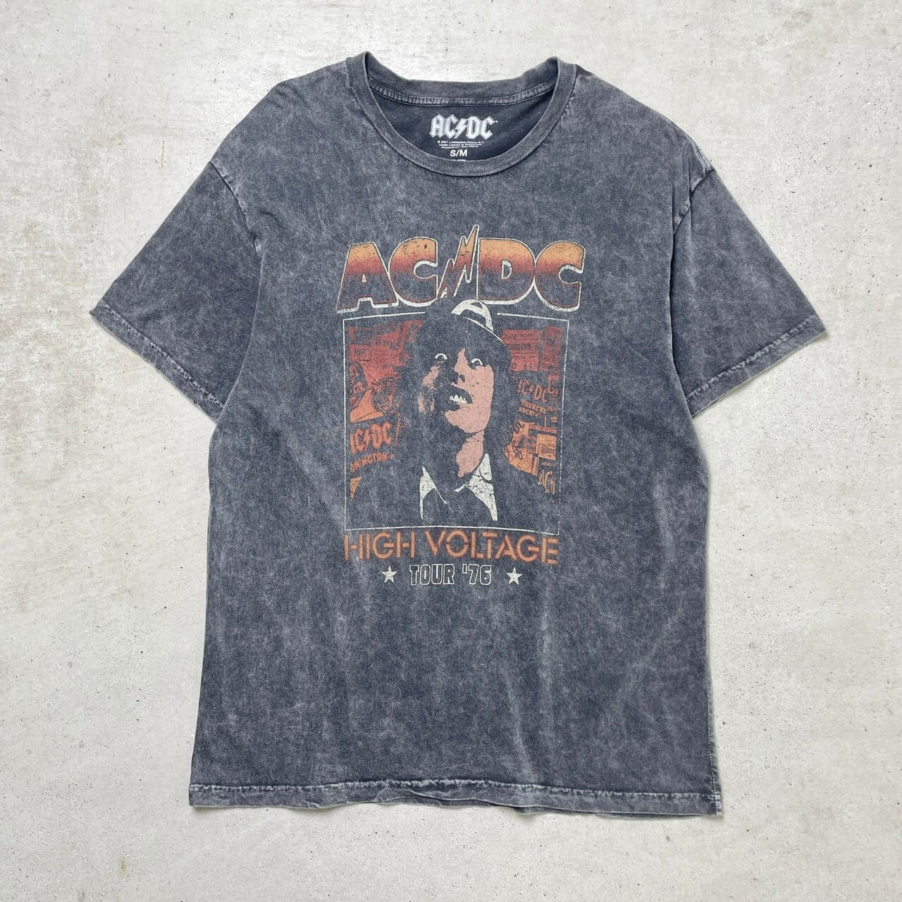 ACDC エーシーディーシー/バンドTシャツ/古着/バンT AC/DC エーシーディーシー バンドTシャツ バンT メンズS レディース