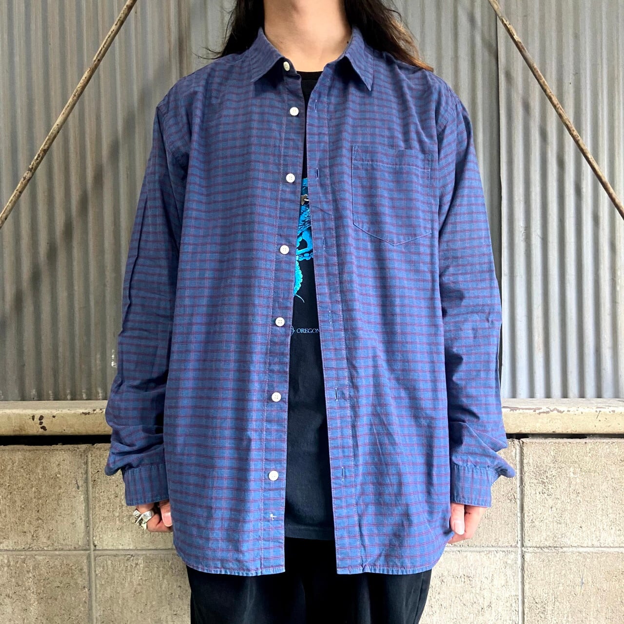 patagonia パタゴニア オーガニックコットン×ポリエステル チェック 