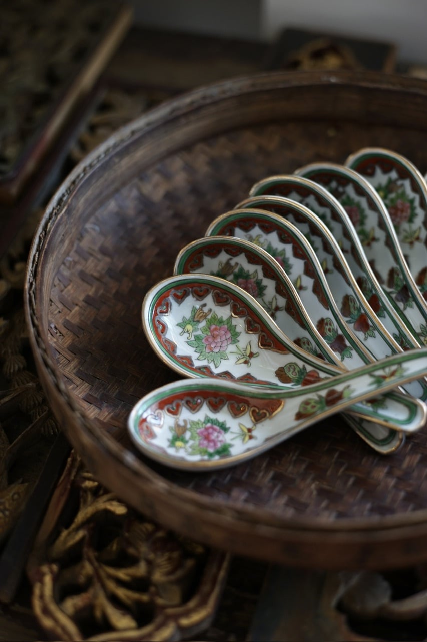 景徳鎮レンゲ（70～80年代デッドストック） | 茶樓雨香