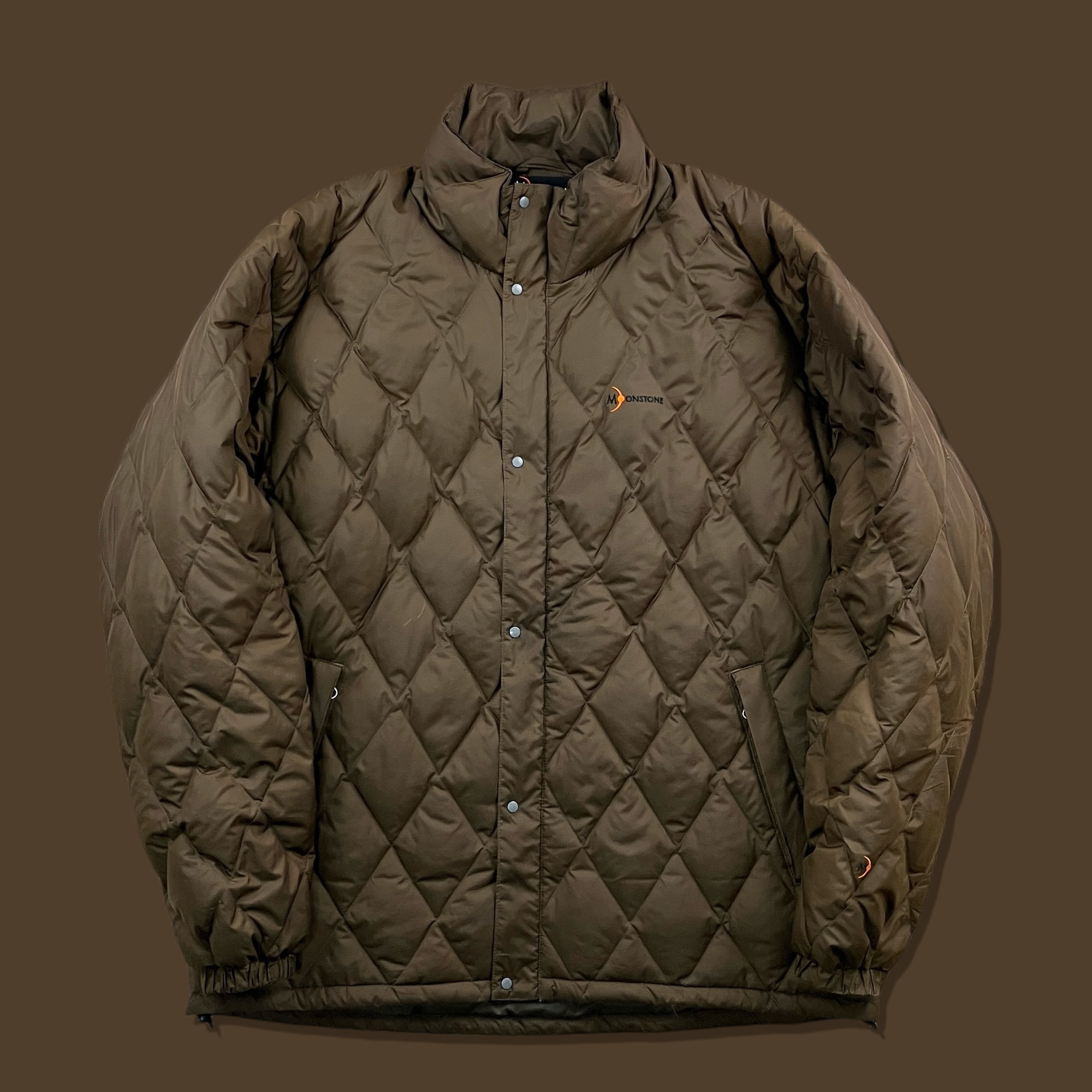90s MOONSTONE Quilted Goose Down Jacket | MARKET