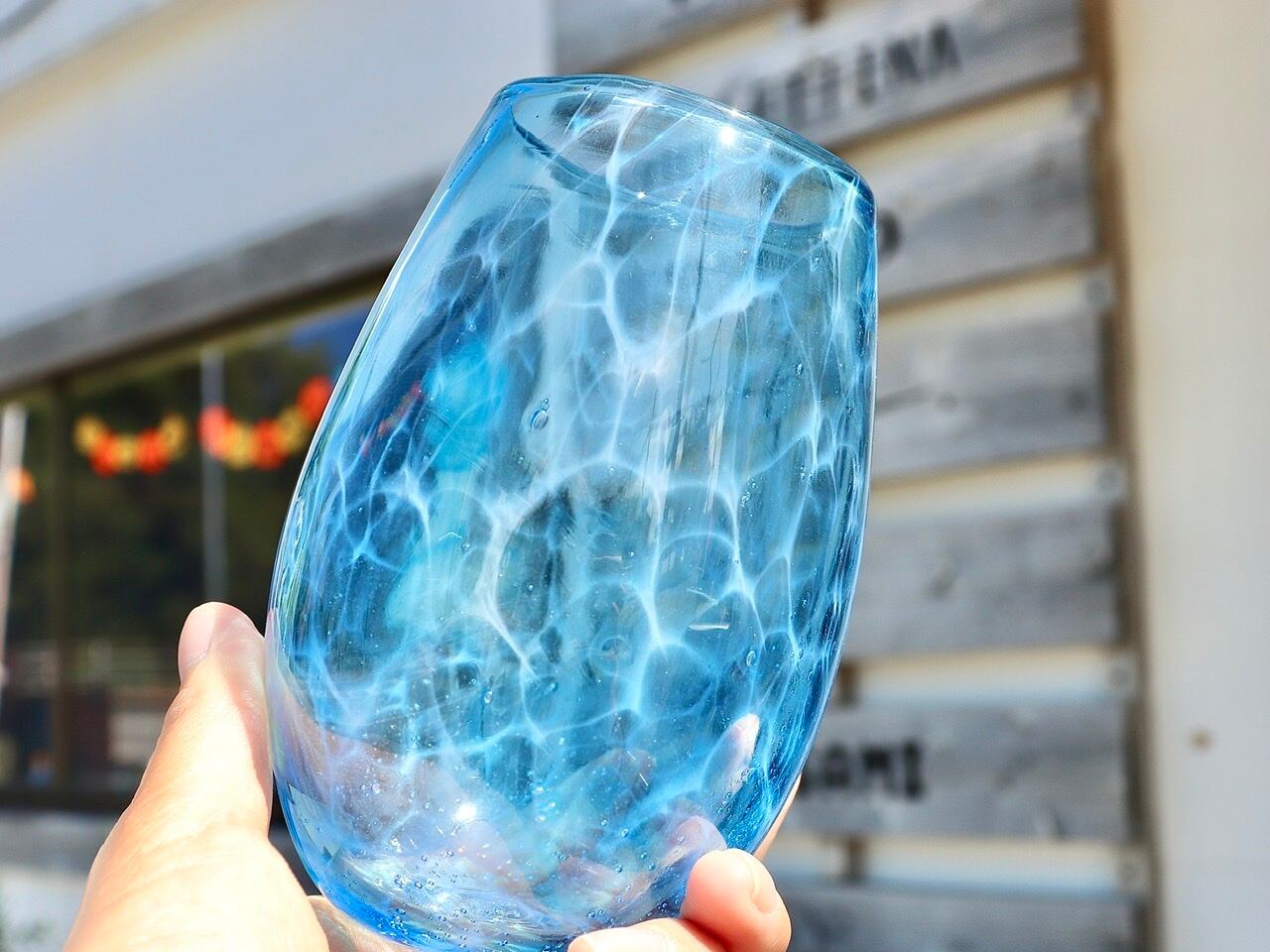 琉球ガラス 水影タンブラー 水 おきなわ雑貨市場わとわと