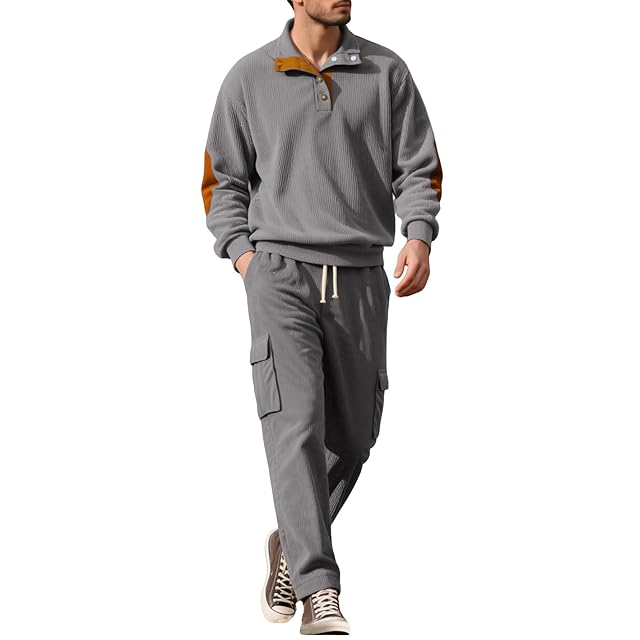 シャカシャカセットアップ グレー | PAY ID