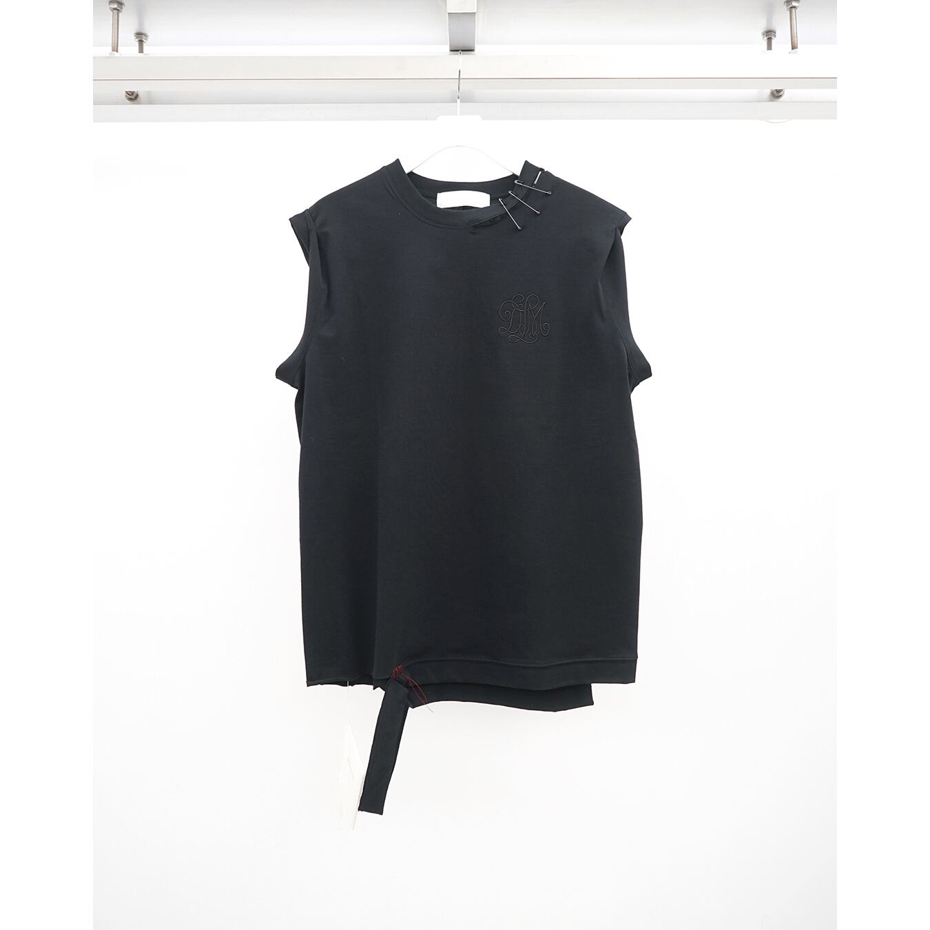 DUELLUM] (デュエラム) DUE-IX-095-TEE EMBROIDERED SLEEVELESS T
