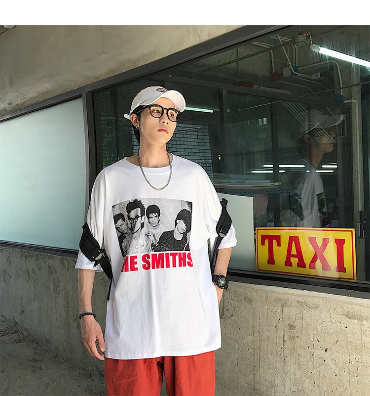 全2色 Tシャツ カットソー プリント カジュアル シンプル