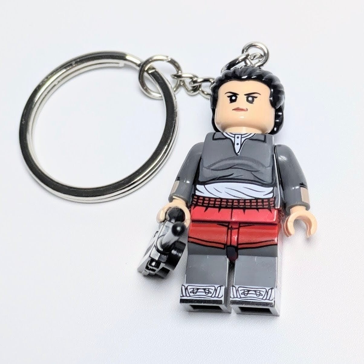 ★ブロックフィギュアキーホルダー★【 Stranger Things Season5 / ストレンジャーシングス 】 Eleven / イレブン トレーニングコスチュームver. 〚アメリカン雑貨 アメトイ〛