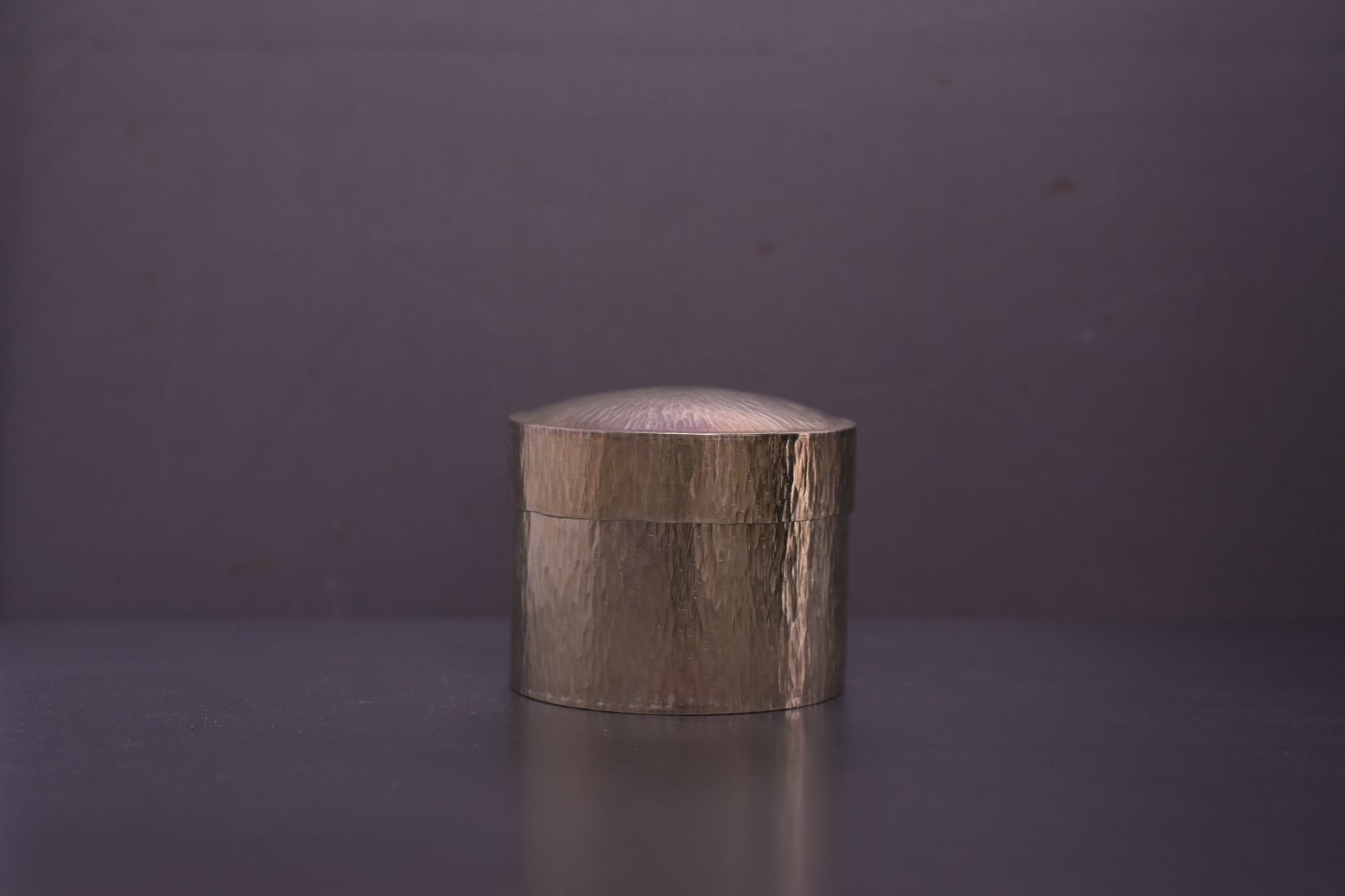 西川美穂 テクスチャー茶入れ(放射)