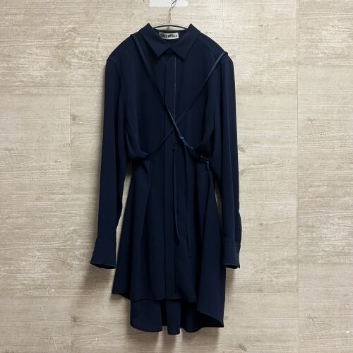 ISSEY MIYAKE イッセイミヤケ コードデザイン ロングシャツ IM61FJ009 