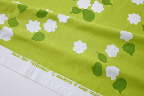 vintage MARIMEKKO TAIVAANKUKAT fabric  / ヴィンテージ マリメッコ タイヴァーンクカット ファブリック